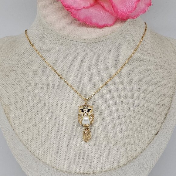 Kate Spade Winter Wonderland Hoot Owl Pedant Necklace - Picture 10 of 10